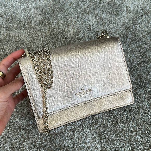 Kate spade rose gold evening bag - Picture 2 of 7